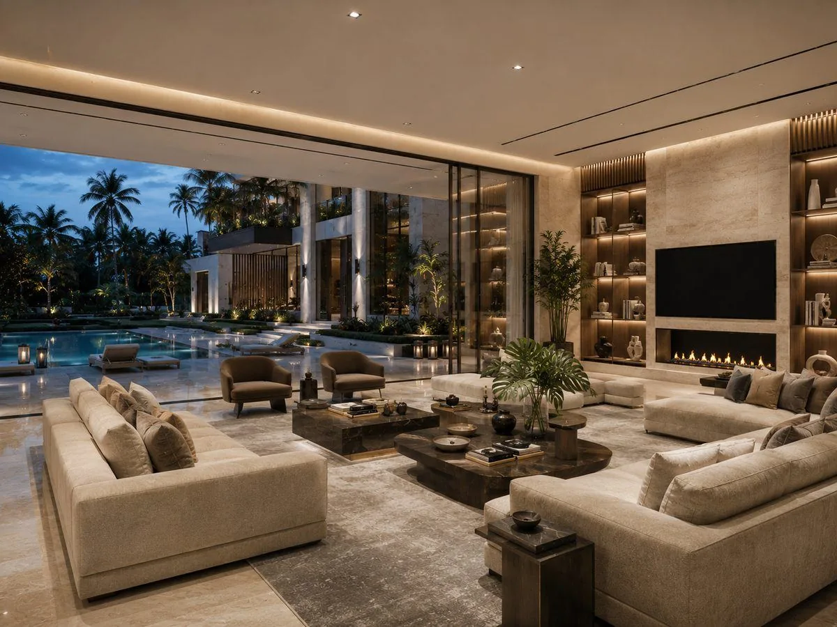 Whole-unit remodel in an Aventura tower