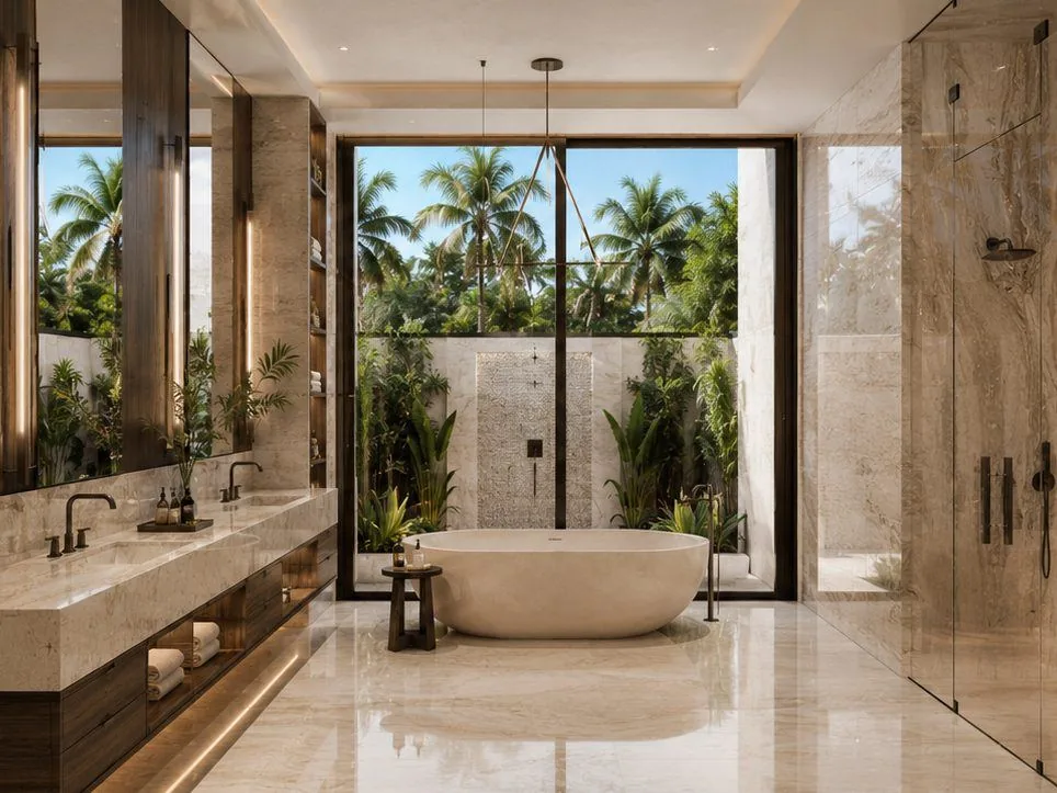 Primary bathroom remodel in Boca Raton